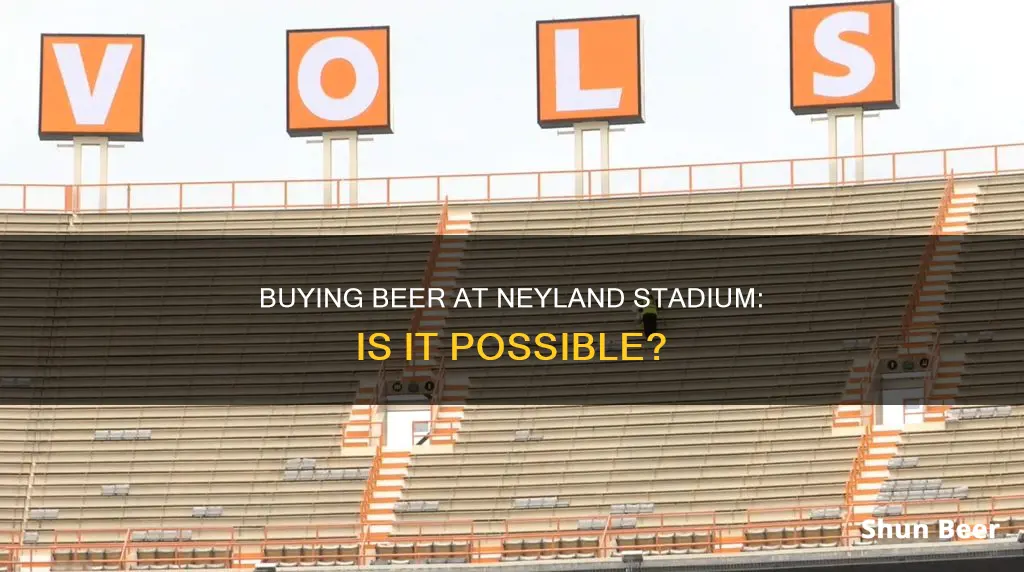 can you buy beer at neyland stadium