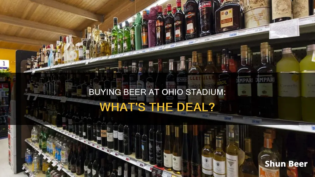 can you buy beer at ohio stadium