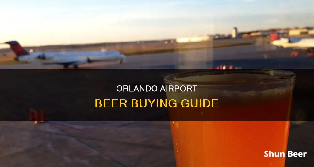 can you buy beer at orlando airport