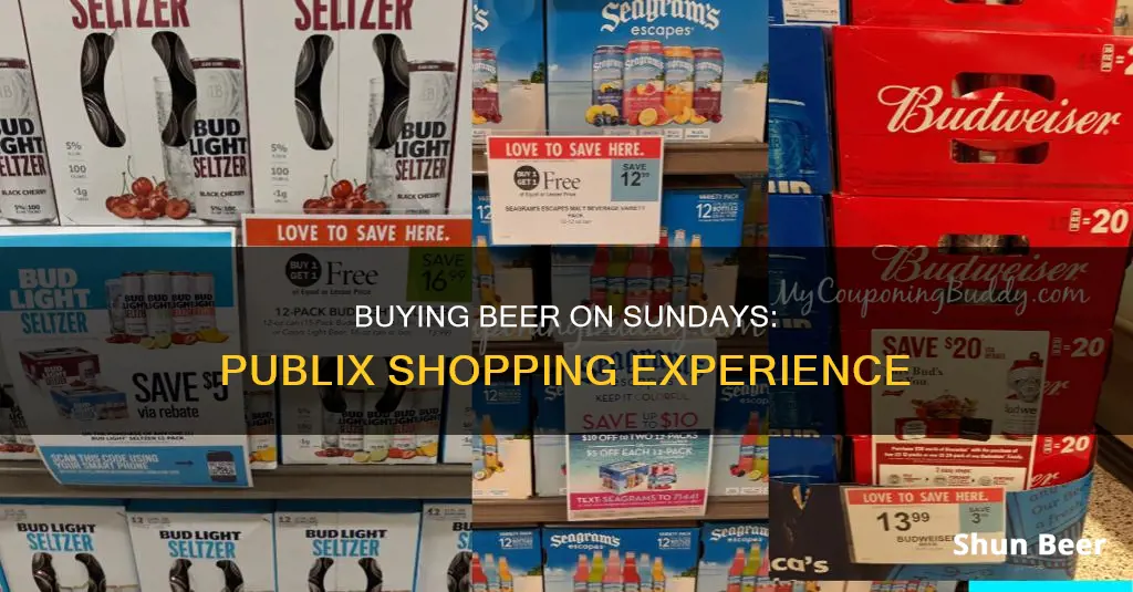 can you buy beer at publix on sunday