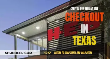 Self-Checkout Beer Buying in Texas: What's the Deal?