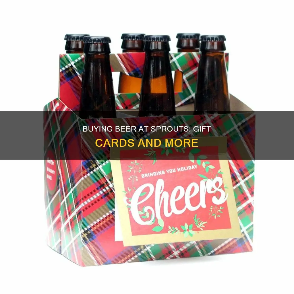 can you buy beer at sprouts with giftcards