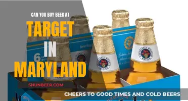 Buying Beer at Target in Maryland: What's the Deal?