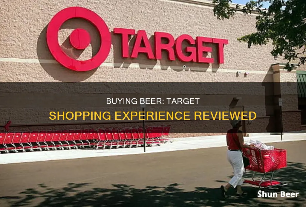 can you buy beer at target