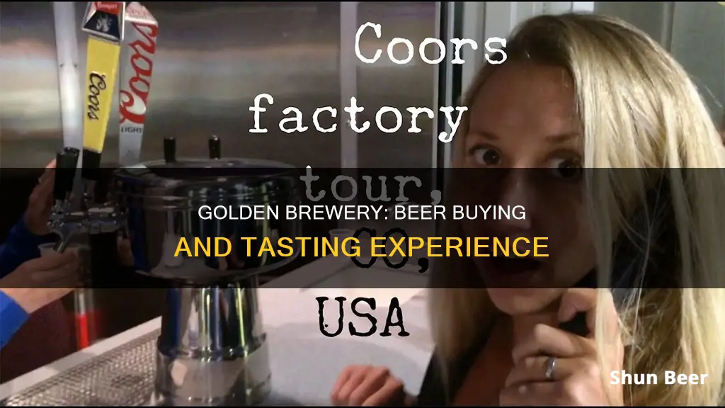 can you buy beer at the coors factory in golden