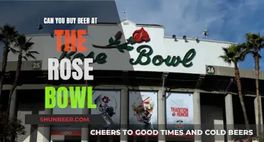 Buying Beer at the Rose Bowl: What's the Deal?