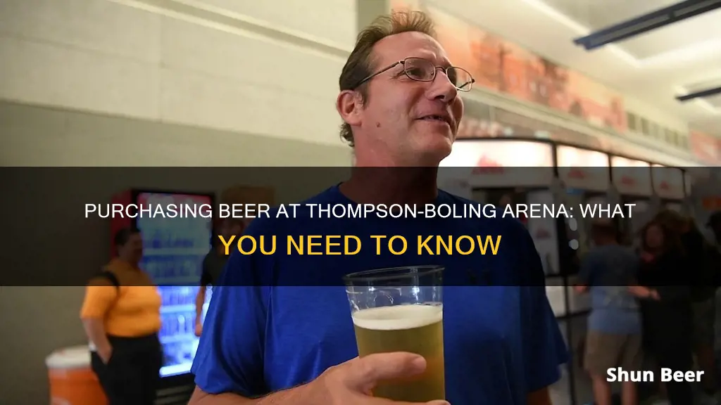 can you buy beer at thompson boling arena