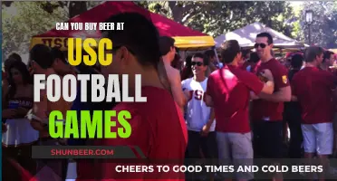 Beer Availability at USC Football Games