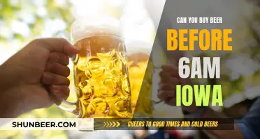 Iowa's Early Morning Beer Buying Laws Explained