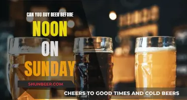 Buying Beer Before Noon on Sundays: Is It Legal?