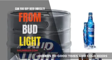 Where to Buy Beer Directly from Bud Light?