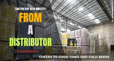 Buying Beer: Can You Purchase Directly from Distributors?