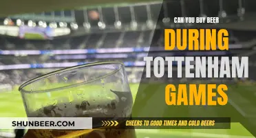 Buying Beer During Tottenham Games: Is It Possible?