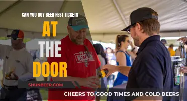 Beer Fest Tickets: Door Sales or Advance Purchase?