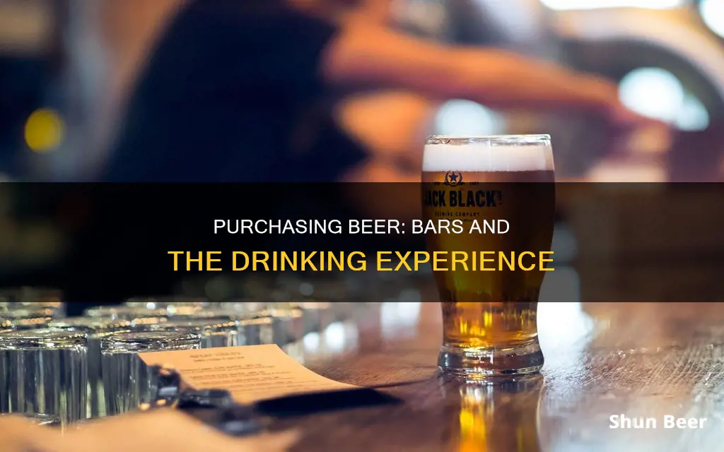 can you buy beer from a bar