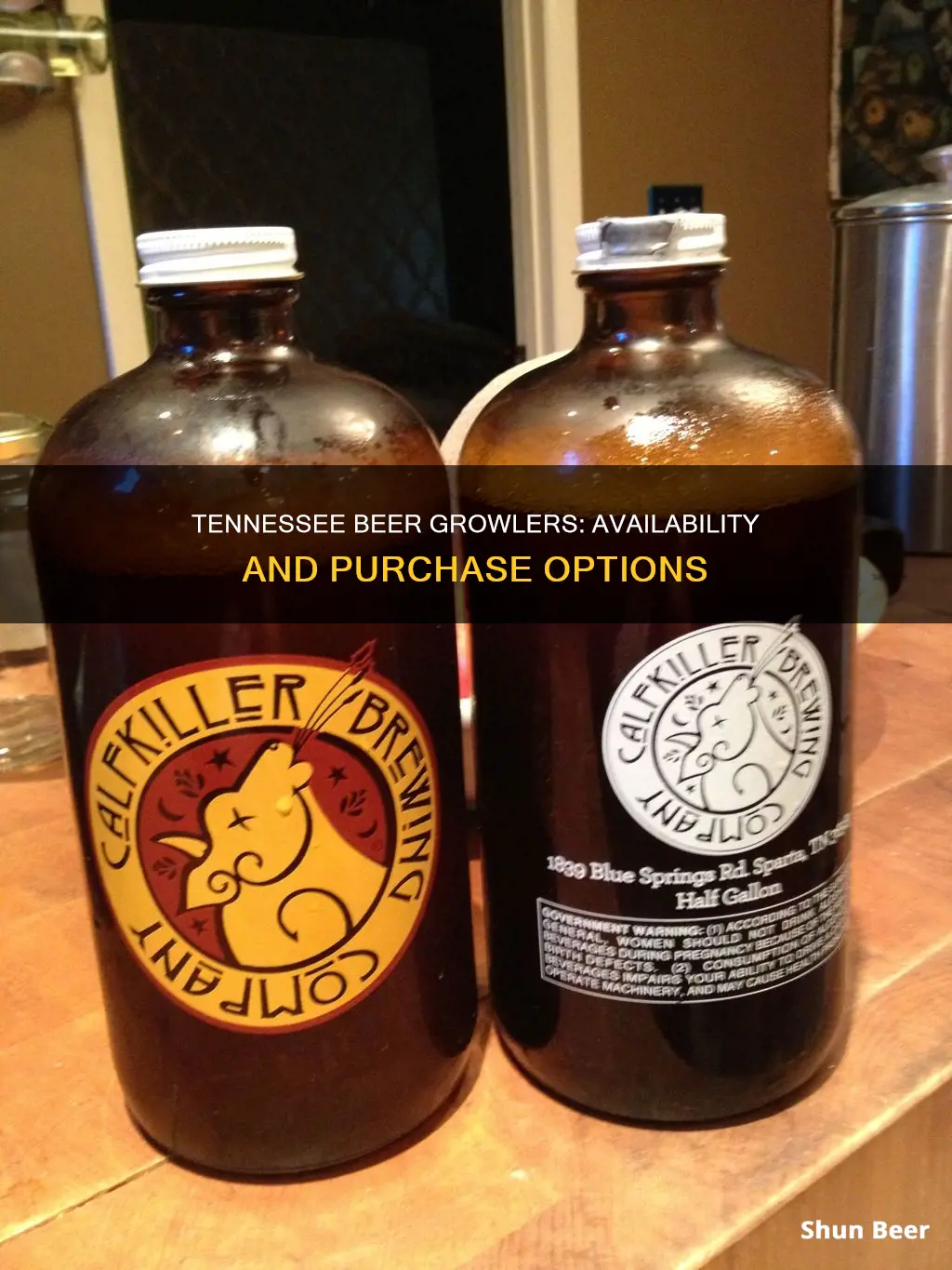 can you buy beer growlers in tennessee