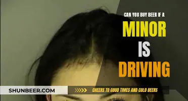 Beer Buying: Minors Driving, Legal or Not?