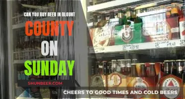 Buying Beer in Blount County: Sunday Shopping Laws