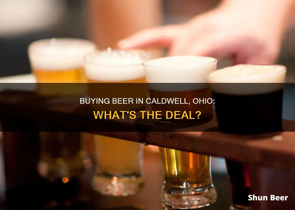 can you buy beer in caldwell ohio