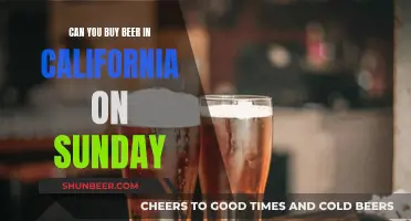 Buying Beer in California: Sunday Sales Law Explained