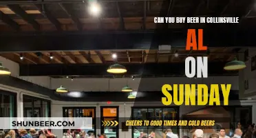 Buying Beer in Collinsville, AL: Sunday Shopping Laws Explained