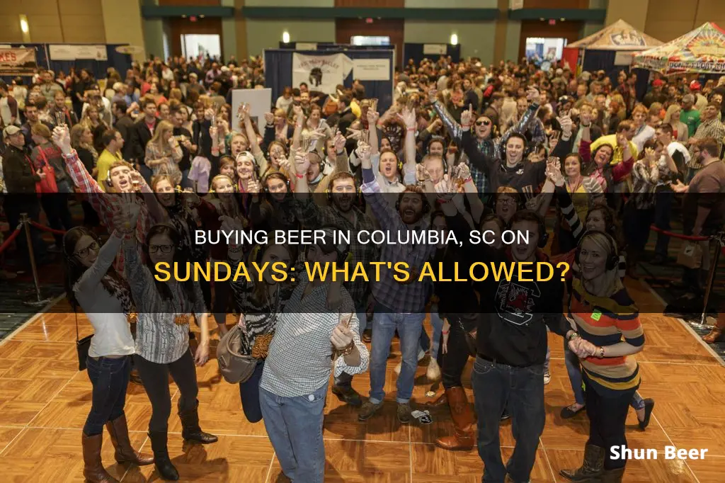 can you buy beer in columbia sc on sunday