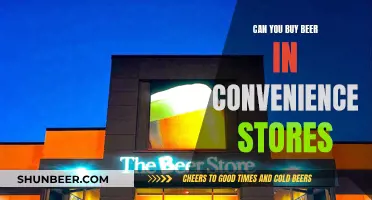 Convenience Stores: Beer Buying Options Explored