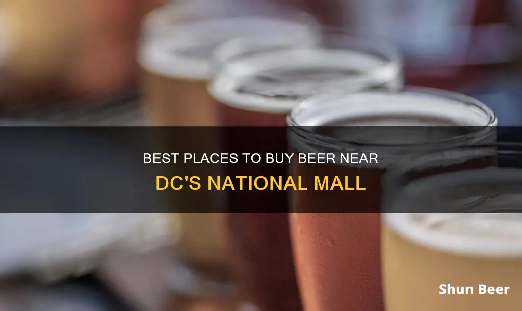 can you buy beer in dc near national mall