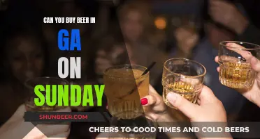 Buying Beer in Georgia: Sunday Shopping Laws Explained