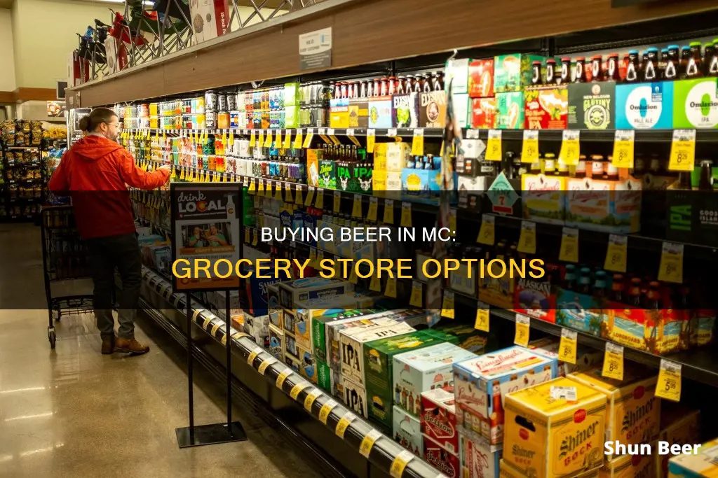 can you buy beer in grocery store in mc