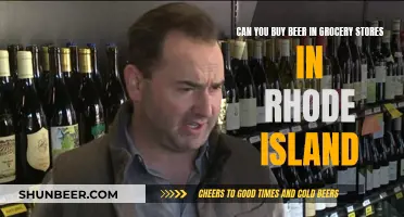 Rhode Island Beer Laws: Grocery Shopping