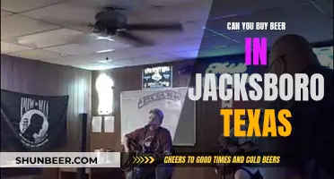 Buying Beer in Jacksboro, Texas: What You Need to Know