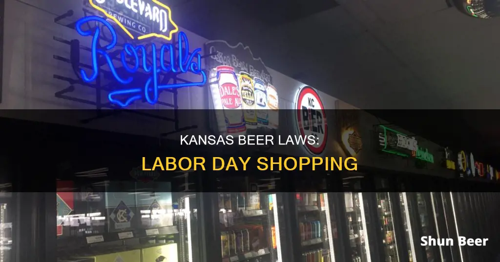 can you buy beer in kansas on labor day