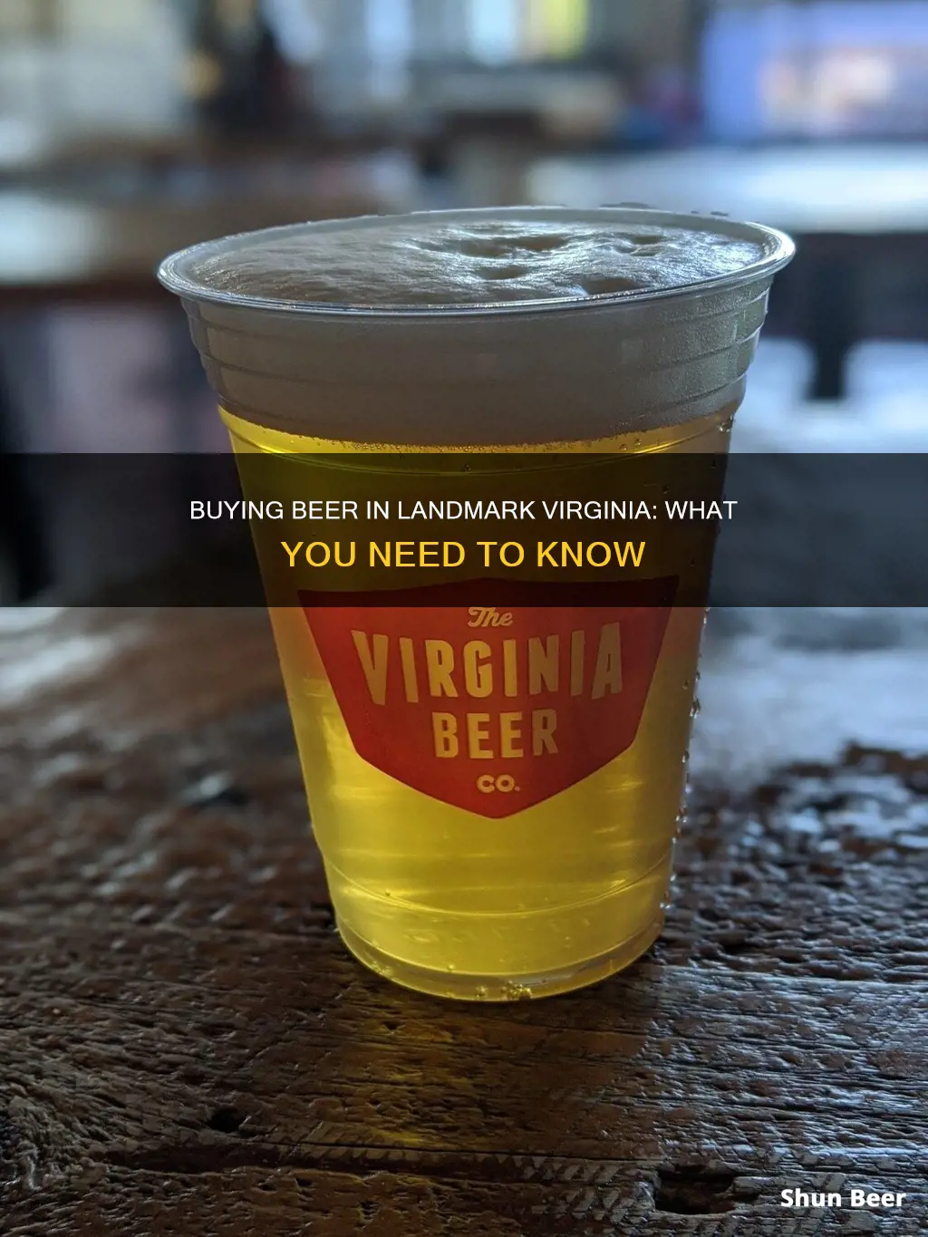 can you buy beer in landmark virginia