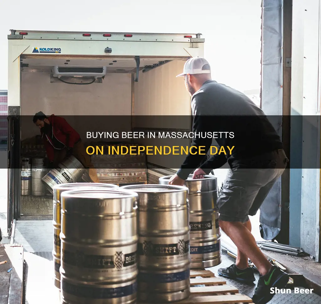 can you buy beer in ma on july 4th