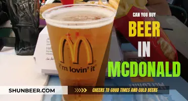 McDonald's Beer: Is It Possible to Buy?