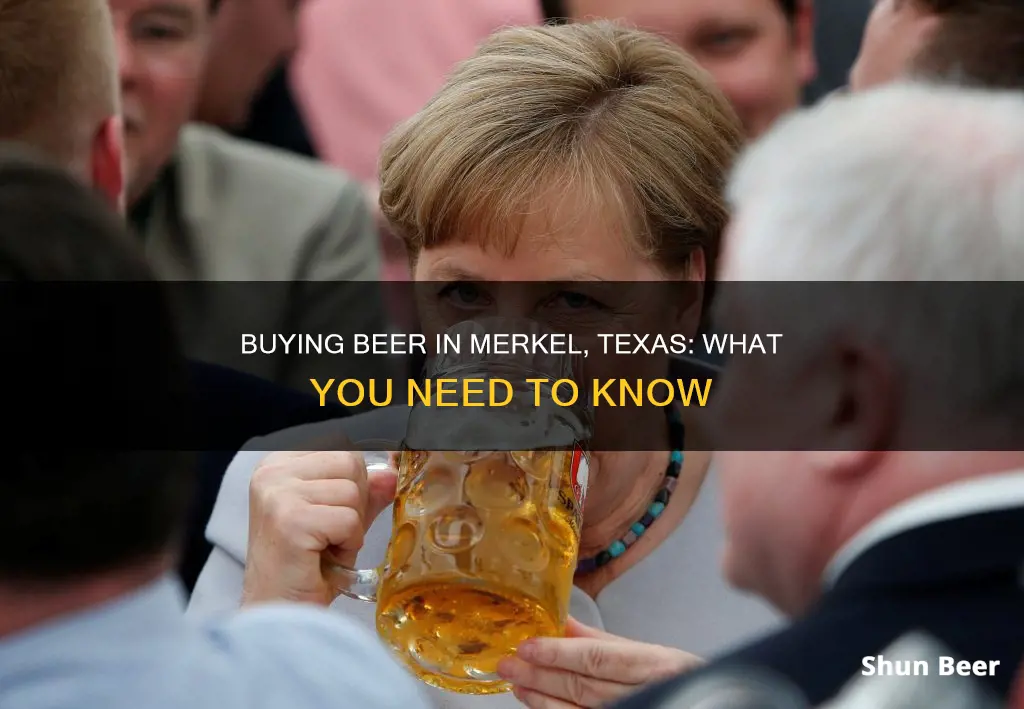 can you buy beer in merkel tx