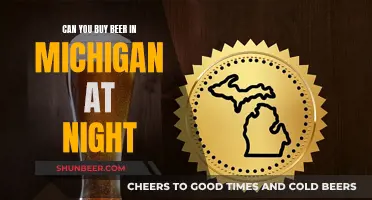 Buying Beer in Michigan: Night-Time Restrictions and Laws