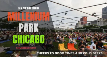 Millenium Park, Chicago: Beer Availability and Park Rules