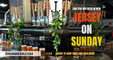 Buying Beer in New Jersey: Sunday Shopping Laws