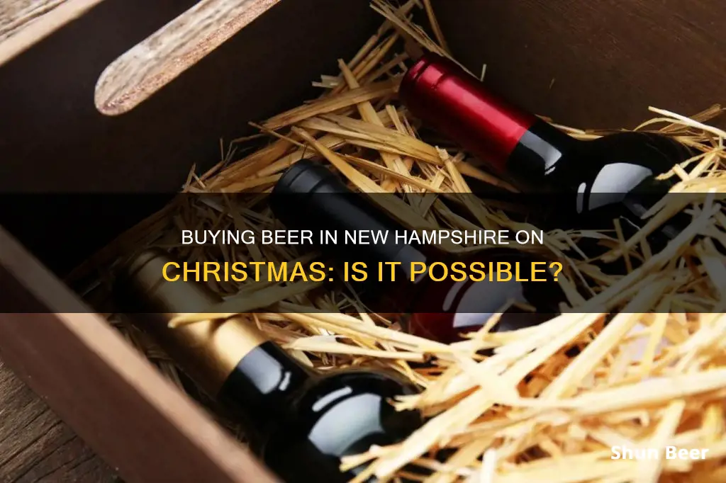 can you buy beer in nh on christmas