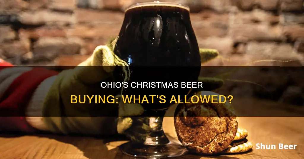 can you buy beer in ohio on christmas