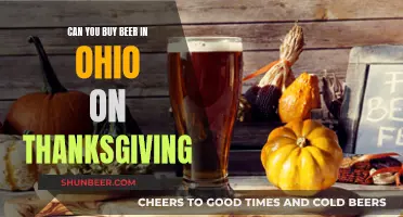 Buying Beer in Ohio: Thanksgiving Shopping Rules