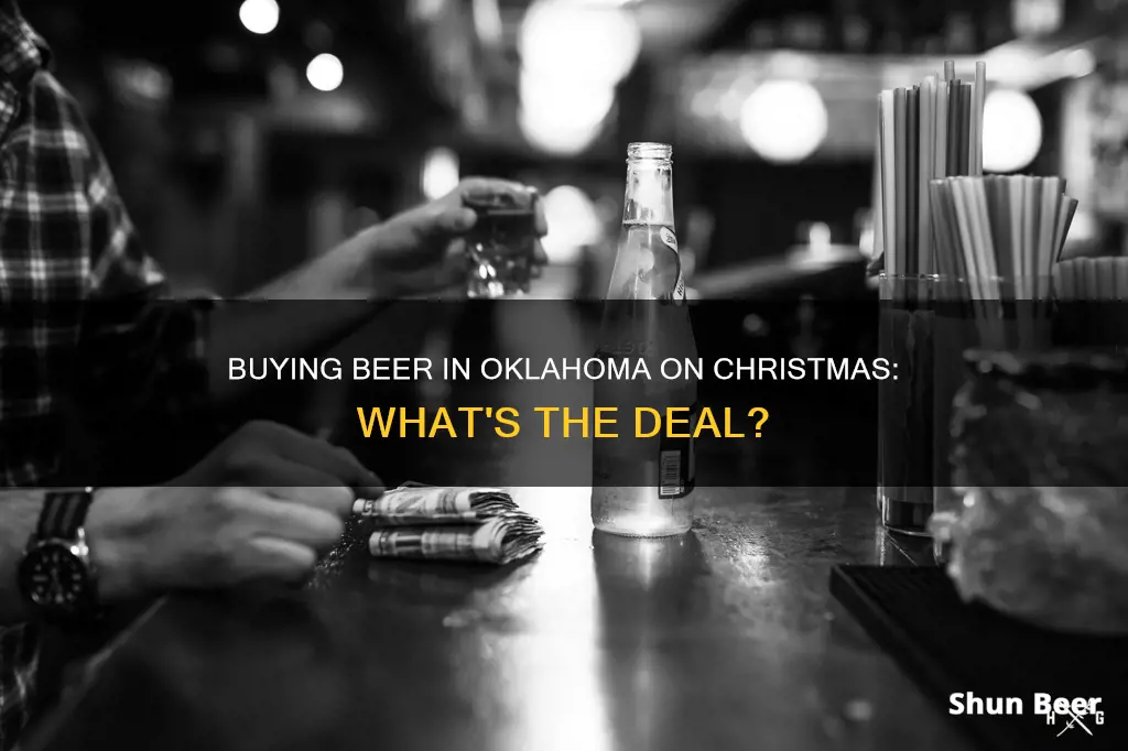 can you buy beer in oklahoma on christmas