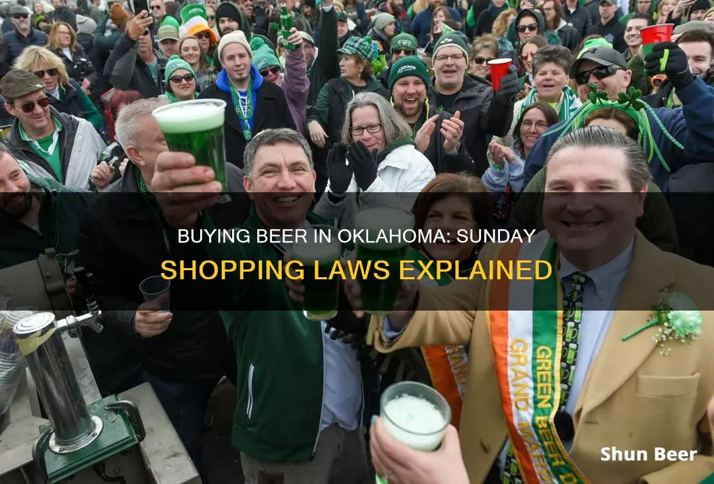 can you buy beer in oklahoma on sunday