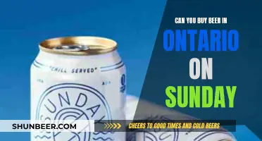 Buying Beer in Ontario: Sunday Shopping Laws Explained