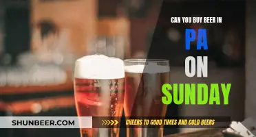 Buying Beer in Pennsylvania: Sunday Shopping Laws Explained