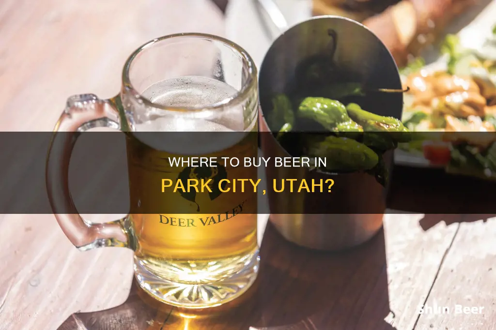 can you buy beer in park city utah