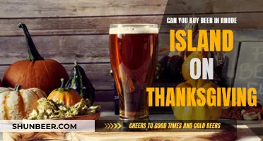 Buying Beer in Rhode Island on Thanksgiving: What's the Deal?