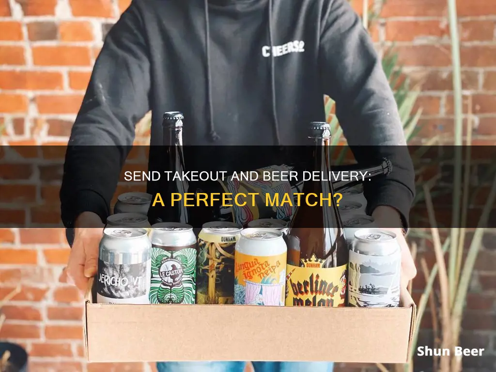 can you buy beer in send takeout